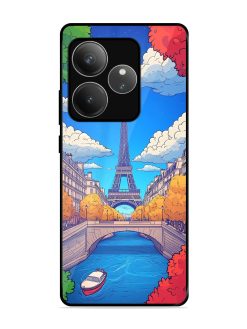 Parisian Panorama Glossy Soft Edge Case for Realme Gt 6