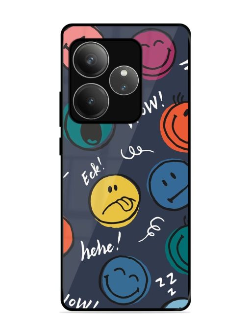 Emoticon Parade Glossy Soft Edge Case for Realme Gt 6