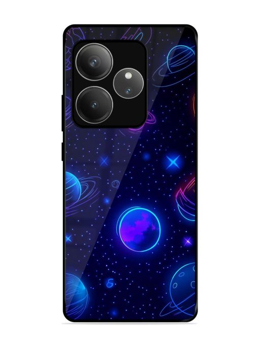 Neon Cosmos Glossy Soft Edge Case for Realme Gt 6