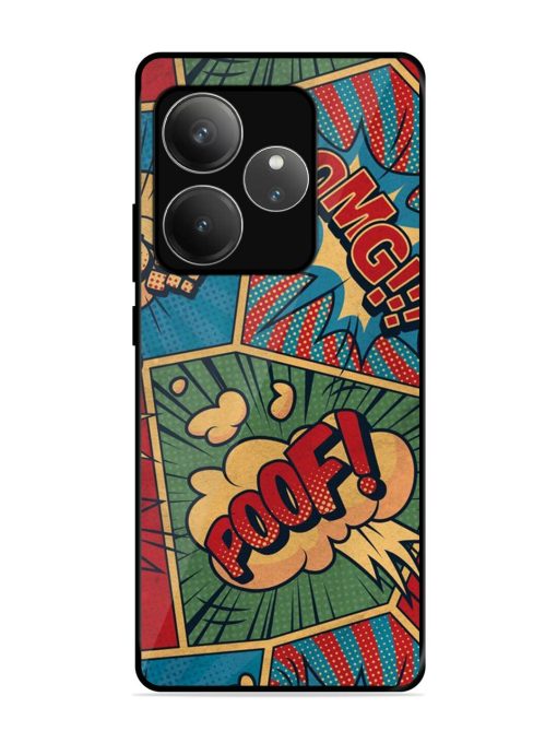 Comic Book Chaos Glossy Soft Edge Case for Realme Gt 6