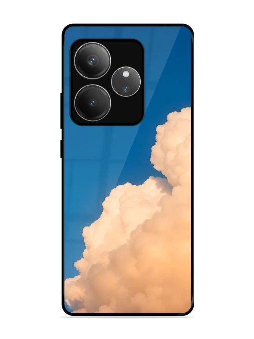 Golden Cloudscape Glossy Soft Edge Case for Realme Gt 6