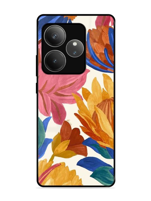 Blooming Tapestry Glossy Soft Edge Case for Realme Gt 6