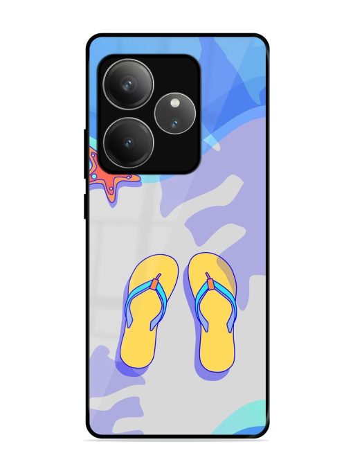 Sandy Toes And Salty Seas Glossy Soft Edge Case for Realme Gt 6