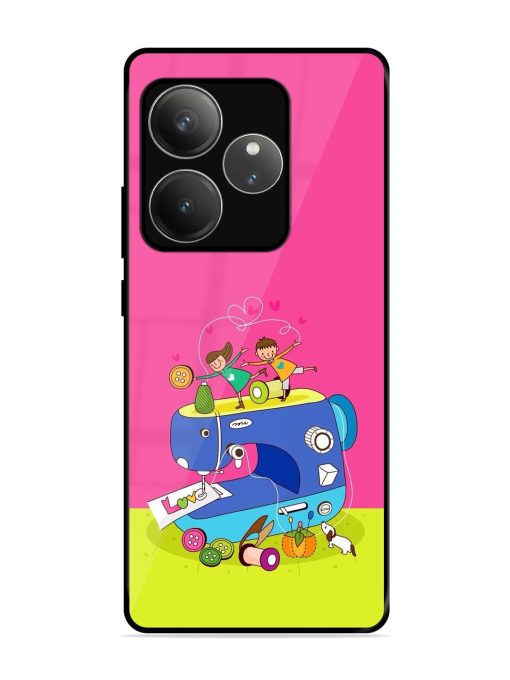 Sew Cute Glossy Soft Edge Case for Realme Gt 6