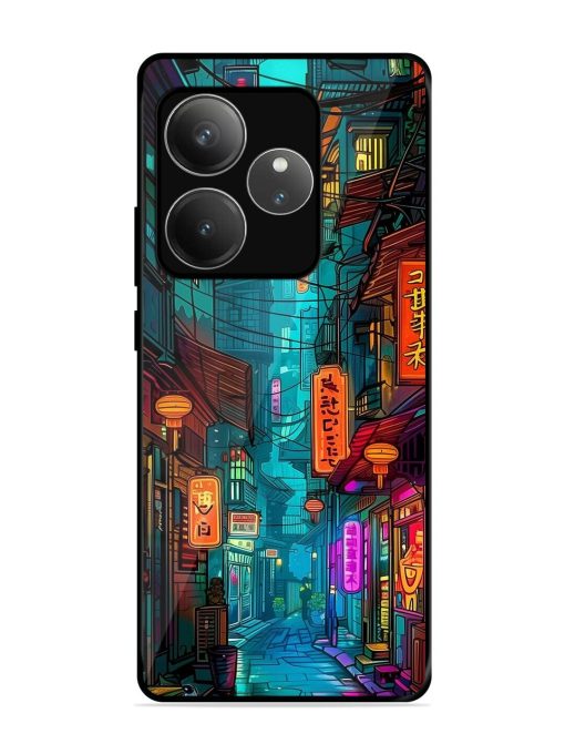 Neon Nightscape Glossy Soft Edge Case for Realme Gt 6