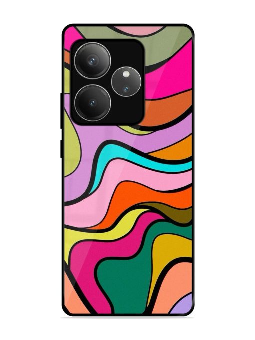 Wavy Wonder Glossy Soft Edge Case for Realme Gt 6