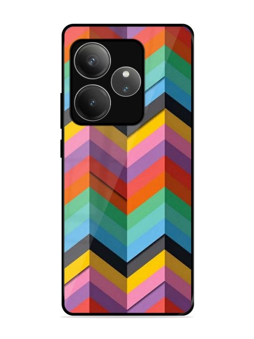 Colorful Zigzag Glossy Soft Edge Case for Realme Gt 6