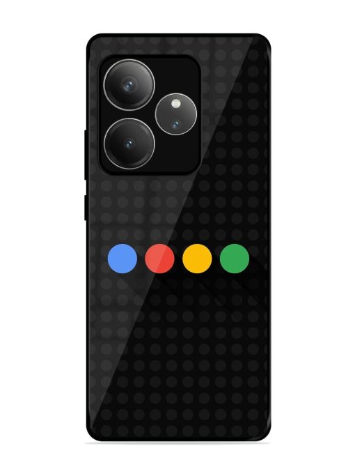 Google Dots Glossy Soft Edge Case for Realme Gt 6