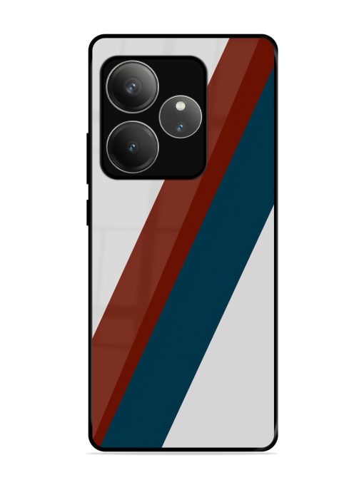 Slanted Stripes Glossy Soft Edge Case for Realme Gt 6