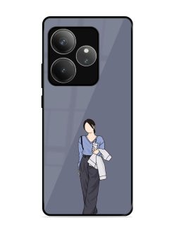 Simple Elegance Glossy Soft Edge Case for Realme Gt 6