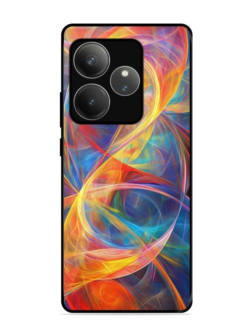 Cosmic Currents Glossy Soft Edge Case for Realme Gt 6