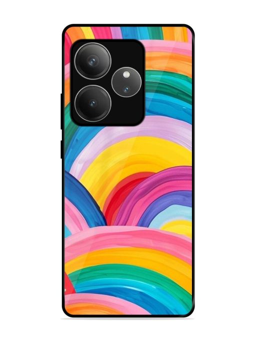 Rainbow Cascade Glossy Soft Edge Case for Realme Gt 6