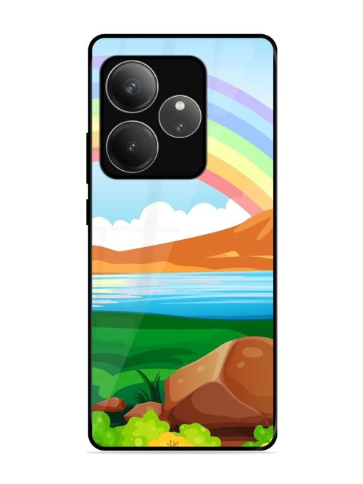 Rainbow Over The Lake Glossy Soft Edge Case for Realme Gt 6