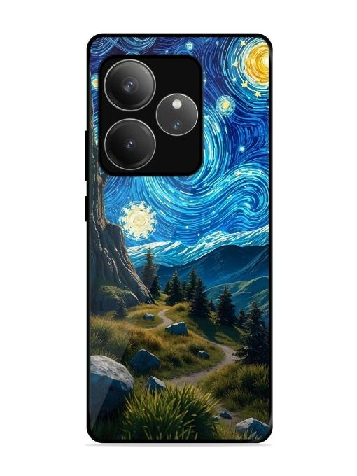 Starry Night In The Shire Glossy Soft Edge Case for Realme Gt 6