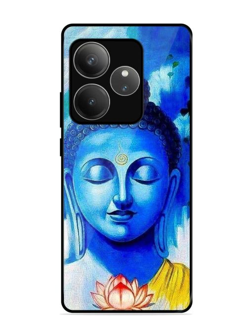 Serene Buddha With Lotus Glossy Soft Edge Case for Realme Gt 6