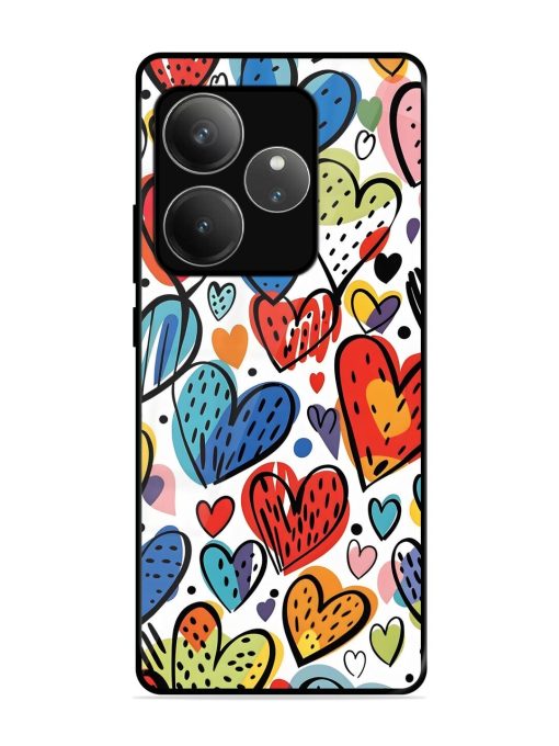 Heartfelt Harmony Glossy Soft Edge Case for Realme Gt 6