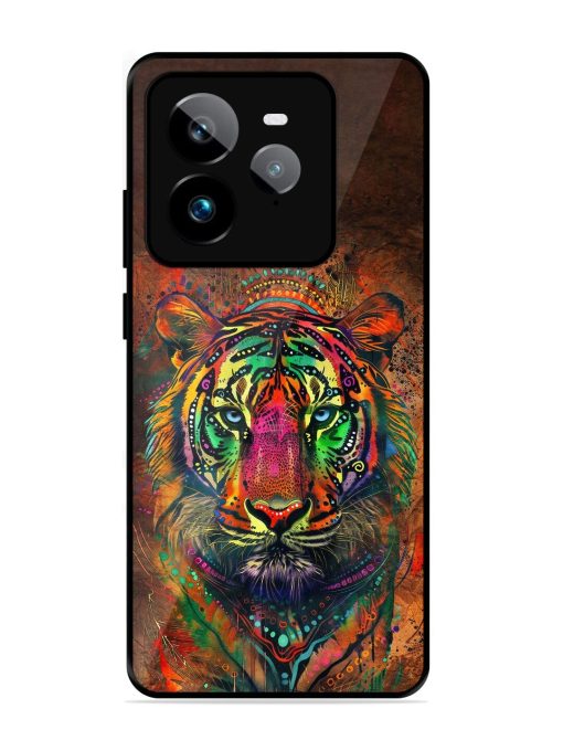 Cosmic Tiger Glossy Soft Edge Case for Realme Gt 7 Pro (5G)