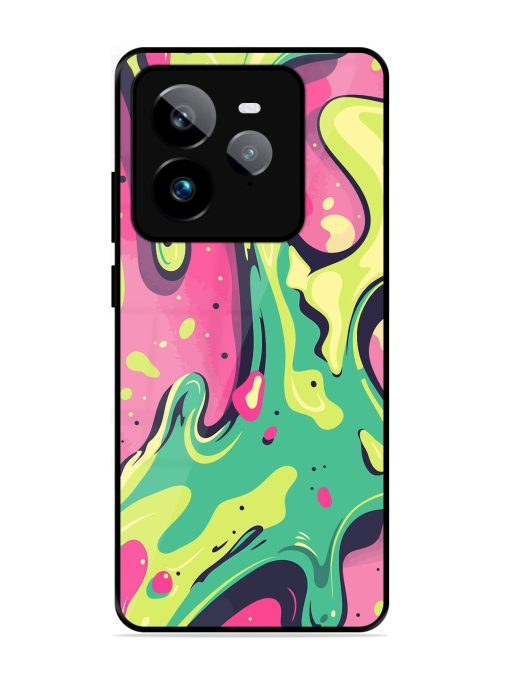 Gooey Grooves Glossy Soft Edge Case for Realme Gt 7 Pro (5G)