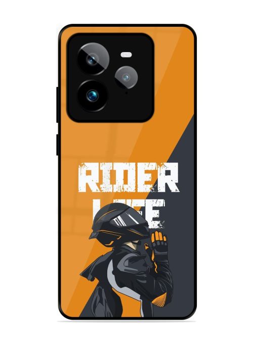 Ride Never Ends Glossy Soft Edge Case for Realme Gt 7 Pro (5G)