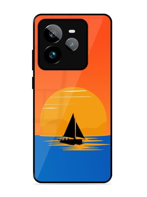 Sunset Sail Glossy Soft Edge Case for Realme Gt 7 Pro (5G)