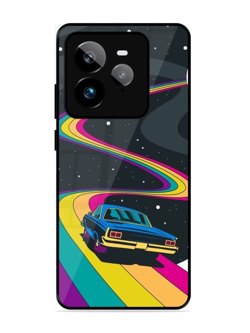 Rainbow Road Glossy Soft Edge Case for Realme Gt 7 Pro (5G)