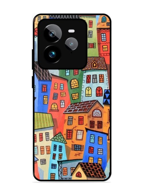 Rainbow House Glossy Soft Edge Case for Realme Gt 7 Pro (5G)