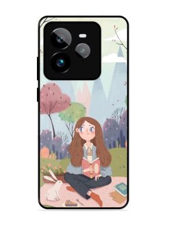 The Bookish Escape Glossy Soft Edge Case for Realme Gt 7 Pro (5G)