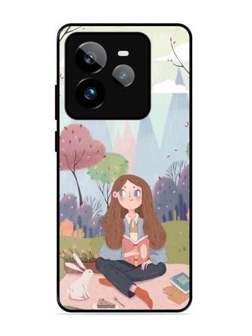 The Bookish Escape Glossy Soft Edge Case for Realme Gt 7 Pro (5G)