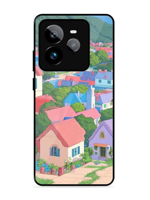 Pastel Paradise Glossy Soft Edge Case for Realme Gt 7 Pro (5G)