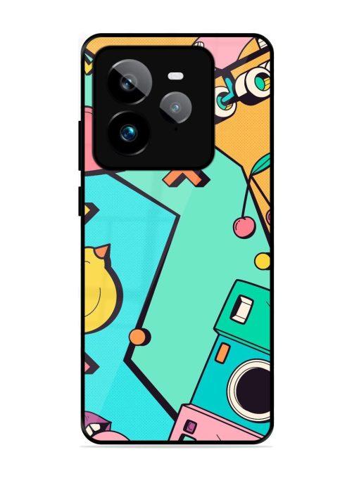 Retro Remix Glossy Soft Edge Case for Realme Gt 7 Pro (5G)