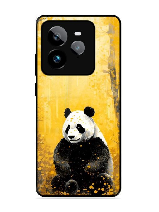 Golden Solitude Glossy Soft Edge Case for Realme Gt 7 Pro (5G)