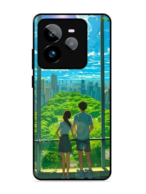 Cyberpunk Dreamscape Glossy Soft Edge Case for Realme Gt 7 Pro (5G)