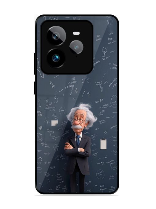 Albert Einstein Glossy Soft Edge Case for Realme Gt 7 Pro (5G)