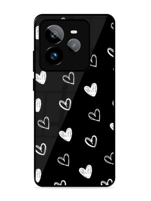 Scattered Hearts Glossy Soft Edge Case for Realme Gt 7 Pro (5G)