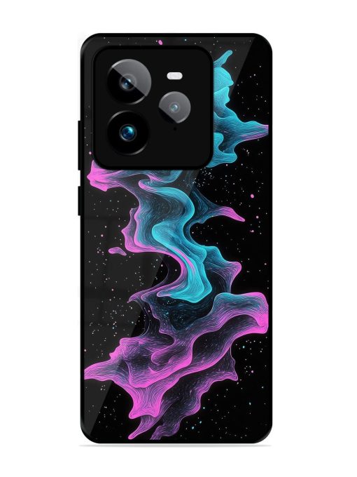 Cosmic Currents Glossy Soft Edge Case for Realme Gt 7 Pro (5G)