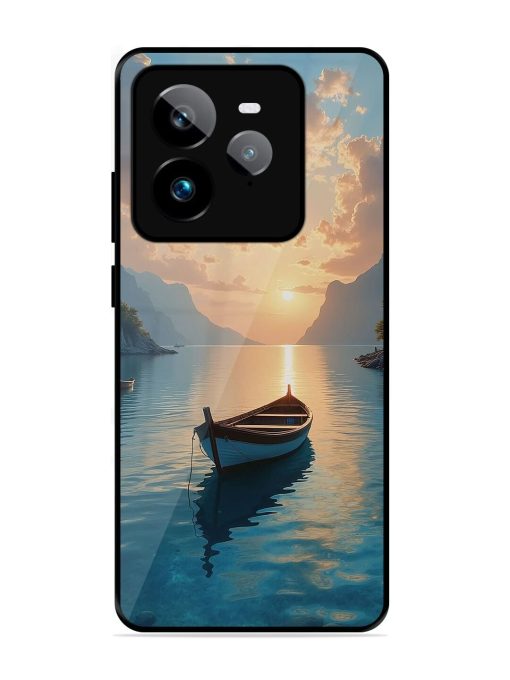 Serene Sunset Glossy Soft Edge Case for Realme Gt 7 Pro (5G)