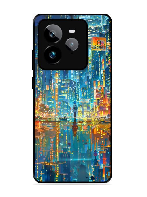 Neon Metropolis Glossy Soft Edge Case for Realme Gt 7 Pro (5G)