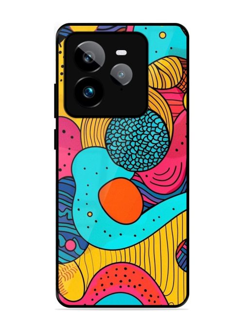 Psychedelic Patterns Glossy Soft Edge Case for Realme Gt 7 Pro (5G)