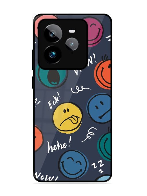 Emoticon Parade Glossy Soft Edge Case for Realme Gt 7 Pro (5G)