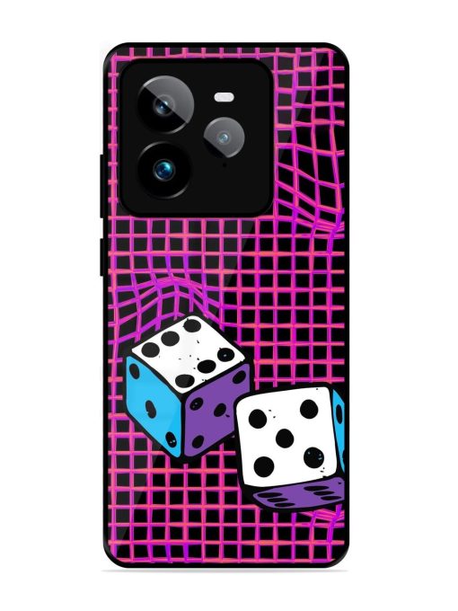 Glitched Dice Glossy Soft Edge Case for Realme Gt 7 Pro (5G)