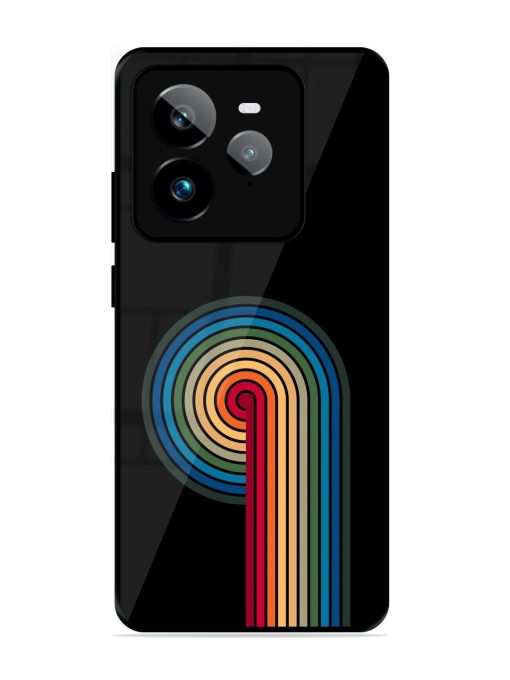 Rainbow Ripple Glossy Soft Edge Case for Realme Gt 7 Pro (5G)