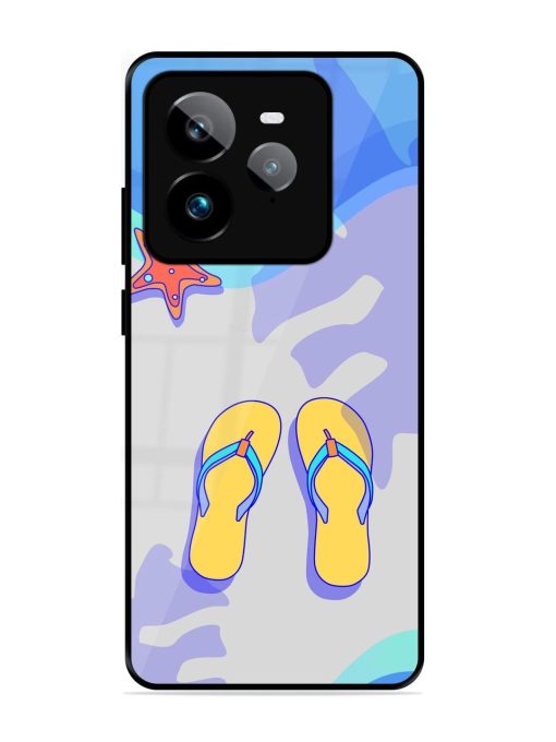 Sandy Toes And Salty Seas Glossy Soft Edge Case for Realme Gt 7 Pro (5G)