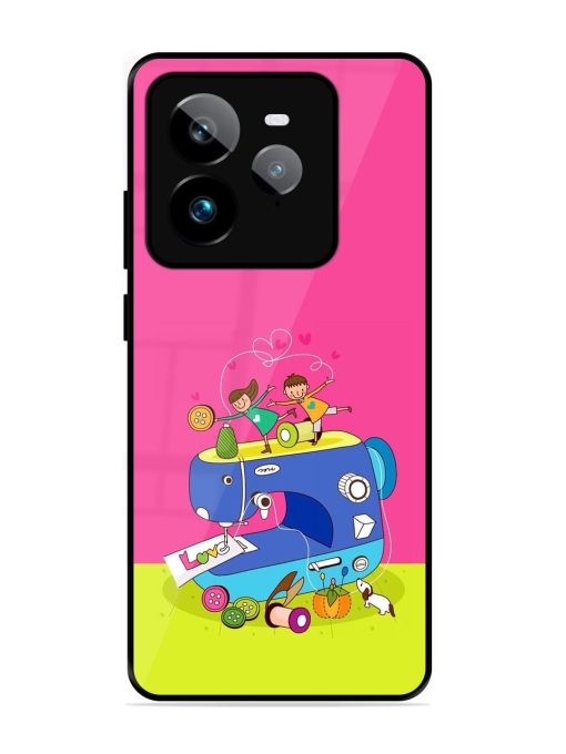 Sew Cute Glossy Soft Edge Case for Realme Gt 7 Pro (5G)