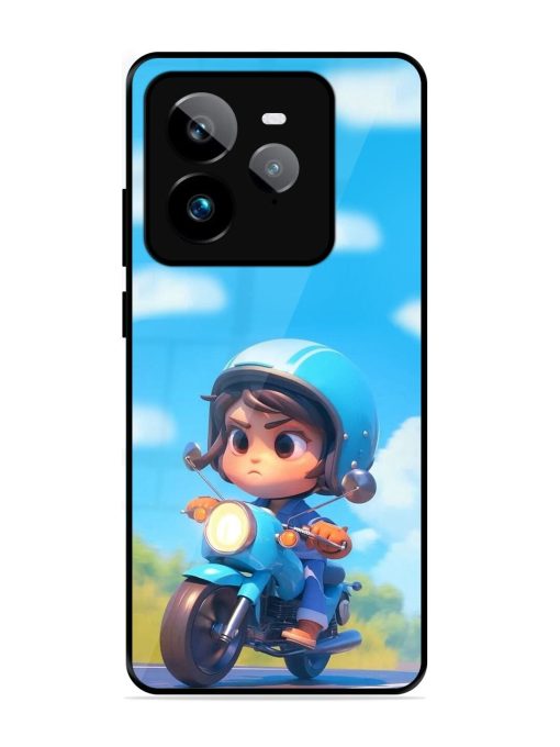 Little Rider Glossy Soft Edge Case for Realme Gt 7 Pro (5G)