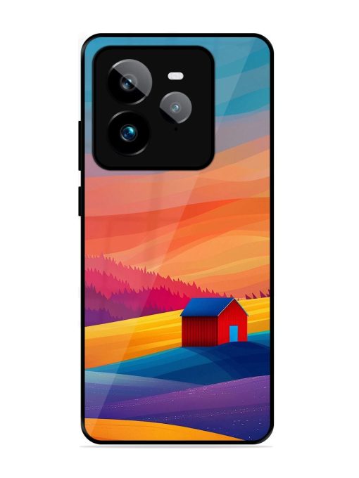 Sunset Solitude Glossy Soft Edge Case for Realme Gt 7 Pro (5G)