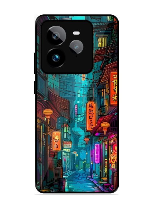 Neon Nightscape Glossy Soft Edge Case for Realme Gt 7 Pro (5G)
