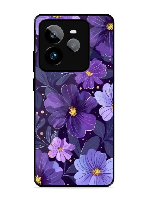 Purple Paradise Glossy Soft Edge Case for Realme Gt 7 Pro (5G)