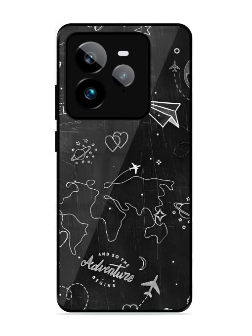 Wanderlust Sketchbook Glossy Soft Edge Case for Realme Gt 7 Pro (5G)