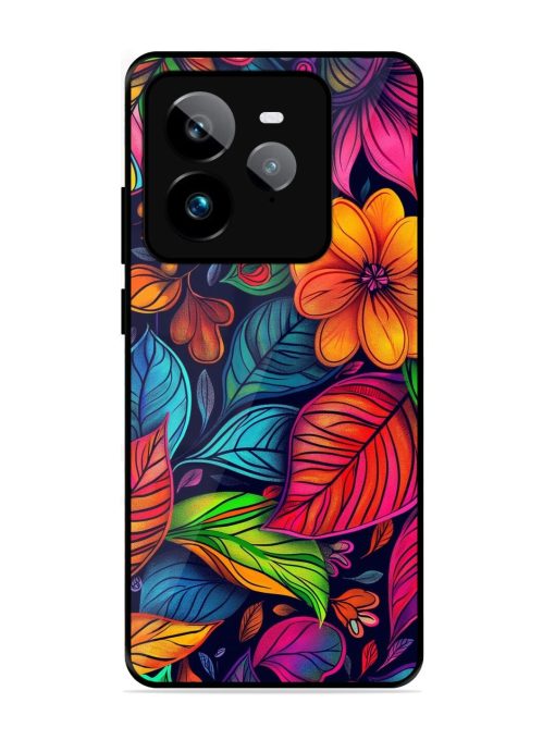 Rainbow Of Blooms Glossy Soft Edge Case for Realme Gt 7 Pro (5G)