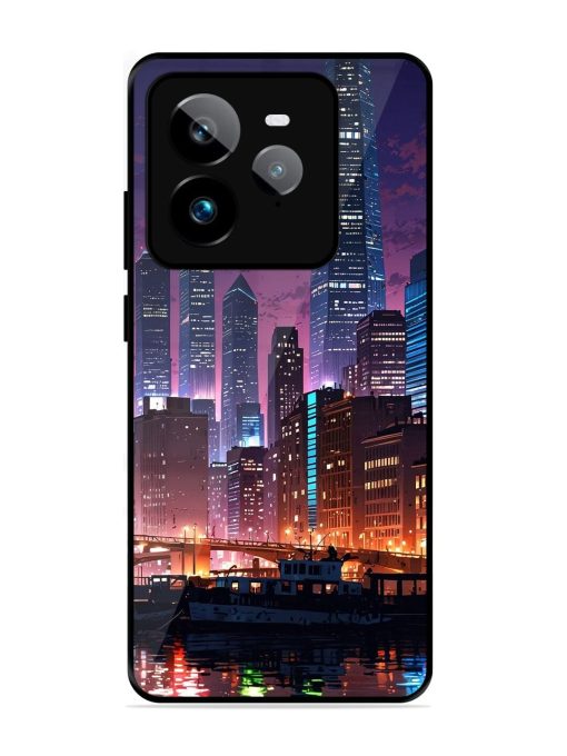 Neon Nightscape Glossy Soft Edge Case for Realme Gt 7 Pro (5G)